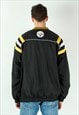 NFL PITTSBURGH STEELERS MEN XL REVERSIBLE JACKET WINDBREAKER