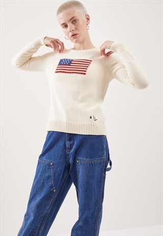 VINTAGE RALPH LAUREN KNITTED JUMPER