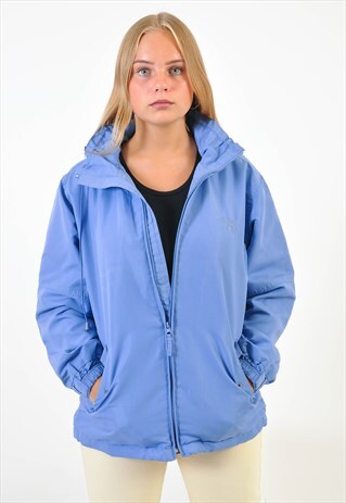 VINTAGE SHELL JACKET IN BLUE