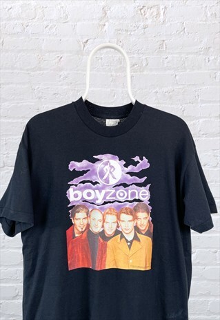 VINTAGE BOYZONE 1997 SCREEN STARS OFFICIAL T-SHIRT