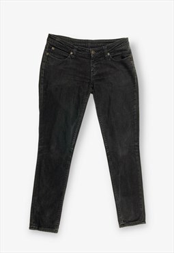 Vintage lee maxi skinny fit jeans black w32 l29 BV17895