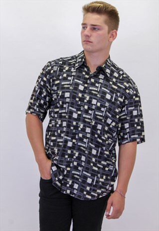 VINTAGE CRAZY PATTERN FESTIVAL SHIRT