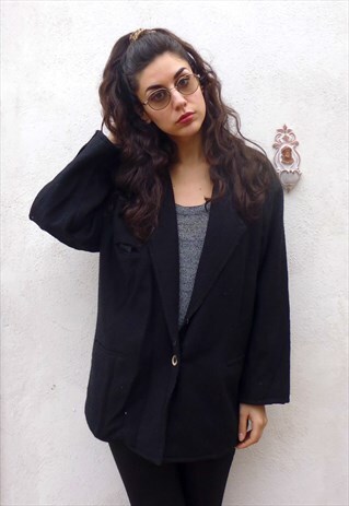 VINTAGE OVERSIZE WOOL BLAZER
