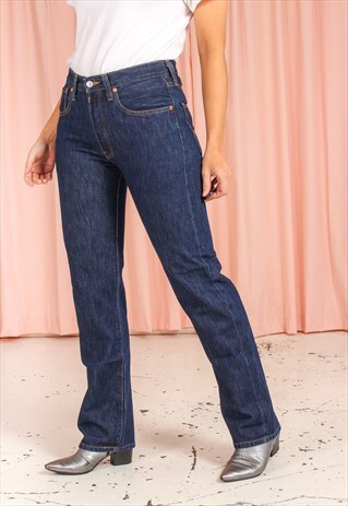 VINTAGE 90S BLUE LEVI'S MOM JEANS