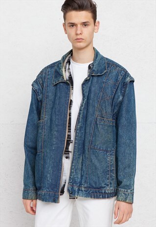 VINTAGE BLUE DENIM JACKET