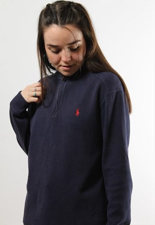 VINTAGE POLO RALPH LAUREN 1/4 ZIP JUMPER