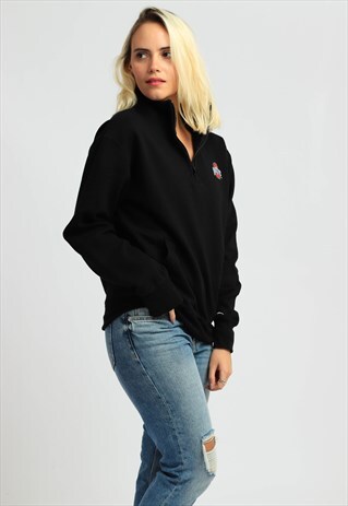 VINTAGE CHAMPION 1/4 ZIP SWEATSHIRT