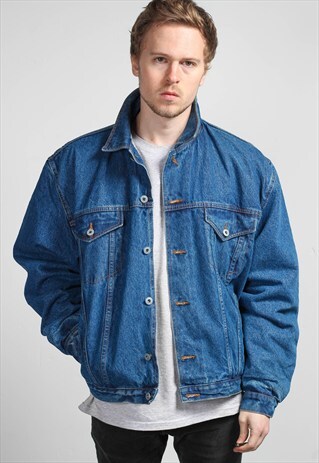 VINTAGE LEVI'S DENIM SHERPA JACKET