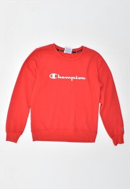 Vintage 90's Champion Sweatshirt Jumper Red