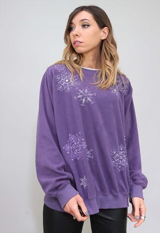 VINTAGE OVERSIZED FLEECE SWEATER