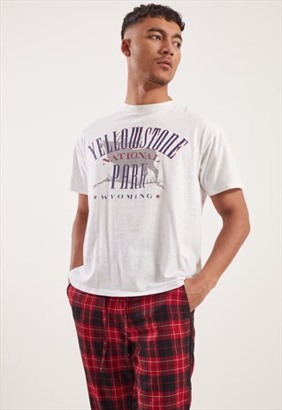 VINTAGE YELLOWSTONE PARK GRAPHIC T-SHIRT