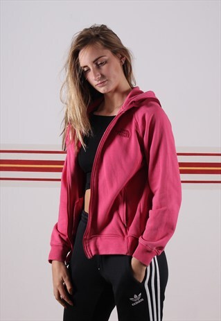 PINK THE NORTH FACE HOODIE
