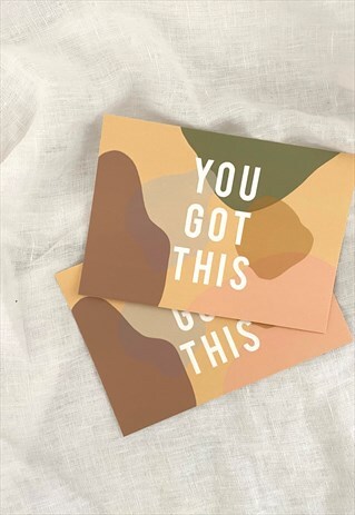 A5 'YOU GOT THIS' NOTE CARD