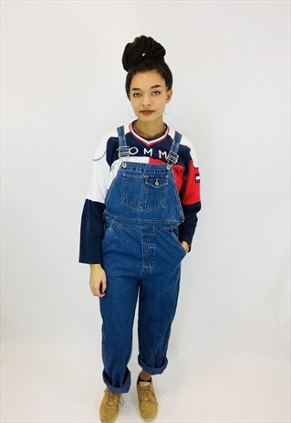 VINTAGE DENIM DUNGAREES