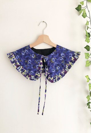 OVERSIZED DETACHABLE COLLAR- PRINT MIX