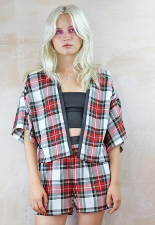 WHITE TARTAN CO-ORDINATES