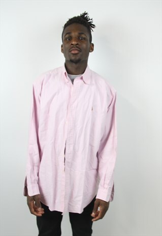 VINTAGE RALPH LAUREN PINK SHIRT