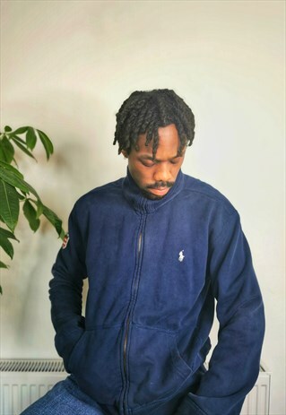 RALPH LAUREN ZIP-UP SWEATSHIRT