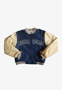 Vintage 90s Alpha Industries Alpha Team Jacket