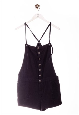 VINTAGE AMERICAN EAGLE 90S OVERALL DESTRUCTED SHORTS LOOK N