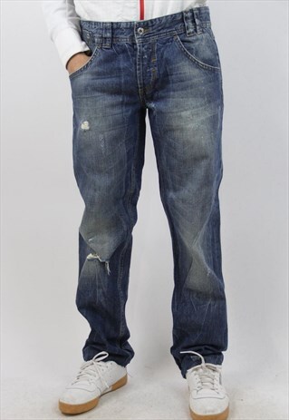 VINTAGE D&G RIPPED JEANS