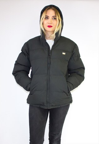 90'S STYLE HOODED PUFFER JACKET