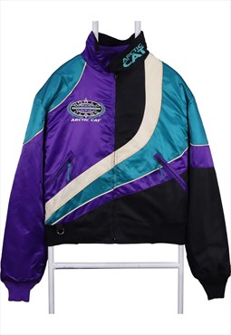 Vintage 90's Arctic Wear Bomber Jacket Nylon Shell Zip Up