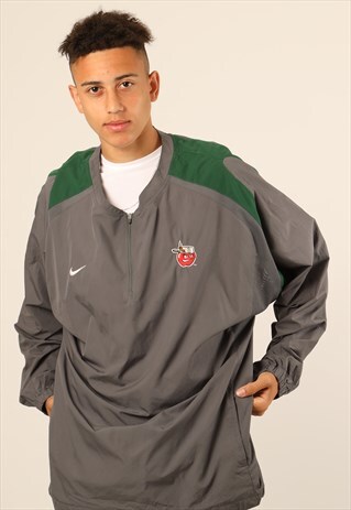 VINTAGE NIKE PULLOVER WINDBREAKER JACKET