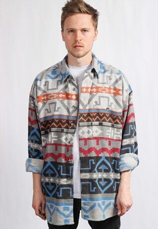 VINTAGE AZTEC NAVAJO SHIRT