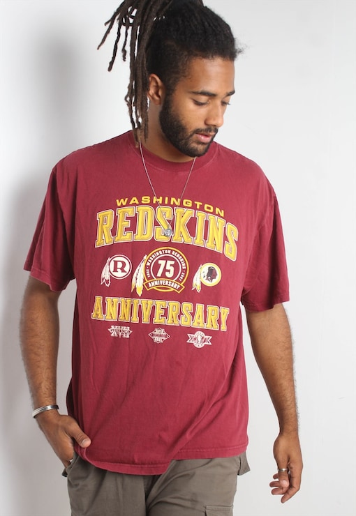 retro washington redskins t shirts