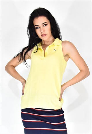 LACOSTE YELLOW POLO CASUAL STYLE
