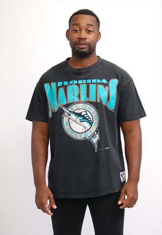 VINTAGE USA FLORIDA MARLINS MLB T-SHIRT