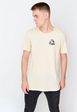 BEIGE BUDDHA T-SHIRT