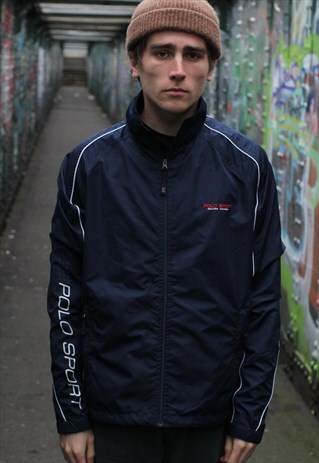 VINTAGE 90S POLO SPORT BY RALPH LAUREN TRACK JACKET