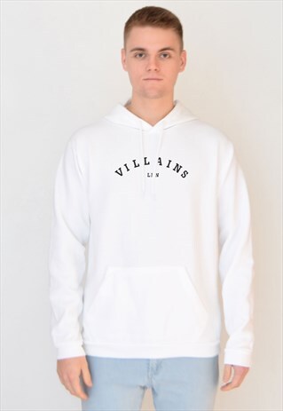 WHITE VILLAINS LDN HOODIE