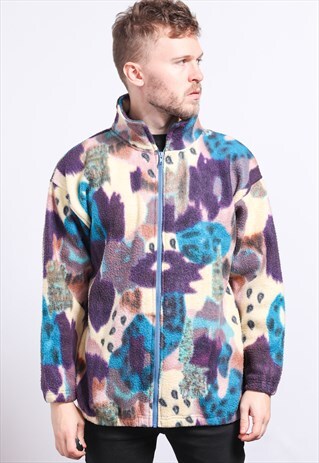 VINTAGE HALF ZIP FLEECE TOP