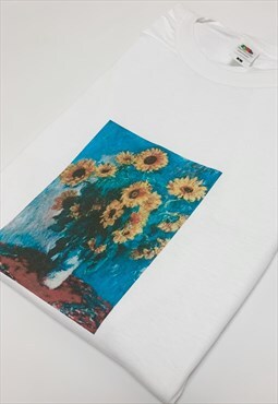 Claude Monet Bouquet of Flowers T-Shirt