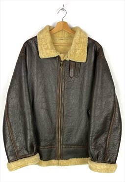 Vintage B3 Leather Shearling Jacket