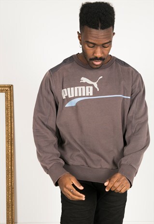 VINTAGE 90S PUMA SWEATSHIRT/ R0932
