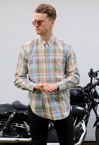 RALPH LAUREN USA MADRAS CHECK SHIRT