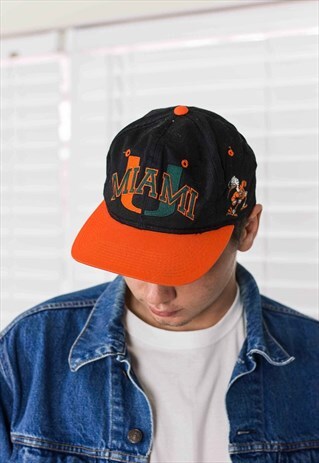 VINTAGE MIAMI UNIVERSITY LOGO HAT 90S ONE SIZE 2.9