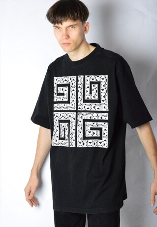 KARL KANI BLACK T-SHIRT