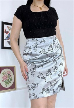 Vintage 90s Floral Skirt