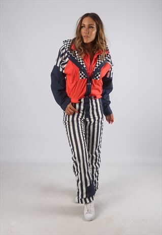 NEVICA FULL SKI SUIT SNOW VINTAGE 90'S UK 8 - 10 (JHBA)