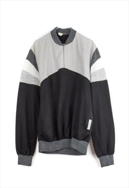 Vintage Le Coq Sportif Sweatshirt in Black M