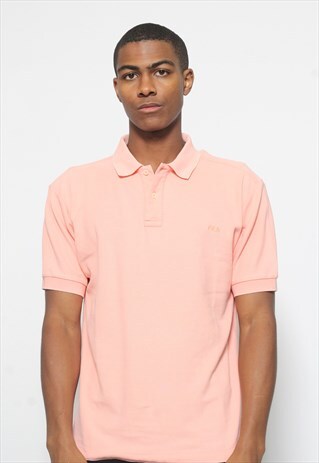 VINTAGE FILA POLO SHIRT PINK