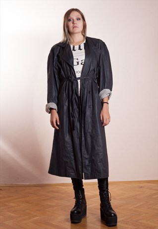 80S / EARLY 90S LIGHTWEIGHT, OVERSIZED COAT