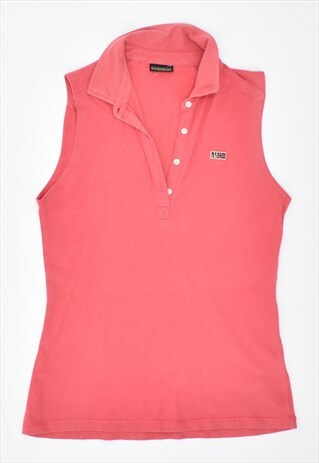 VINTAGE 90'S NAPAPIJRI POLO SHIRT PINK