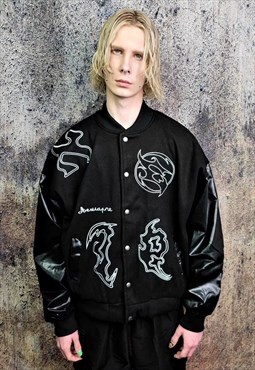 即出荷 STUSSY／Champion Baseball Jacket - emmacoffey.ie