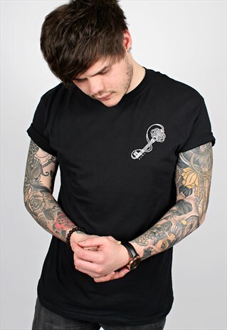 KEY BLACK T-SHIRT